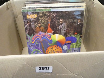 Lot 2617 - Box containing various records inc. Pink Floyd,...