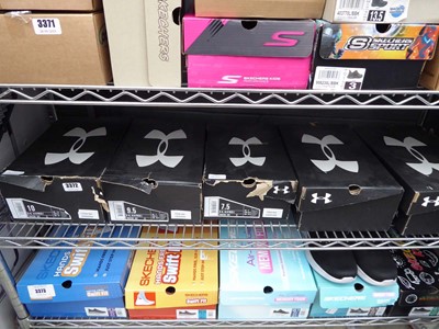 Lot 3372 - 5 boxed pairs of Under Armour trainers