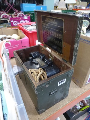 Lot 5428 - Military field telephone