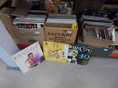 Lot 5429 - 3 boxes containing vinyl records