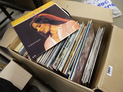 Lot 2631 - Box containing various vinyl albums inc. The...