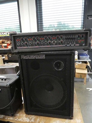 Lot 2640 - McKenzie amplifier with McGregor Mosfet head unit