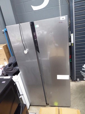 Lot 3383 - Double door Haier fridge freezer