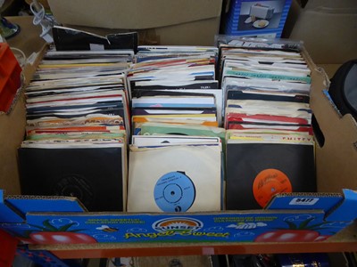 Lot 5477 - Box containing 7" vinyl records