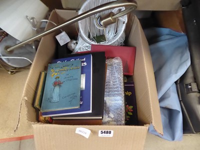 Lot 5480 - Box containing biographies, reference books,...