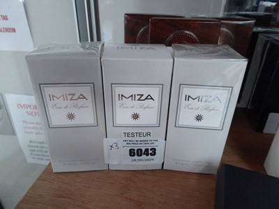 Lot 6043 - 3x Imiza eau de Perfum, 100ml