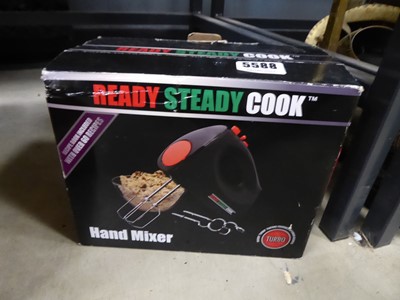 Lot 5588 - Boxed Ready Steady Cook hand mixer