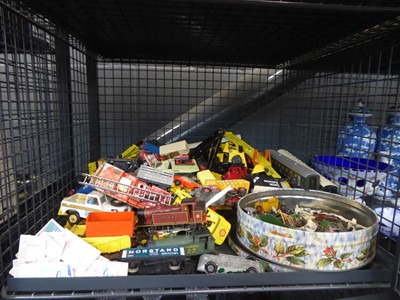 Lot 5591 - Cage containing large quantity of diecast...