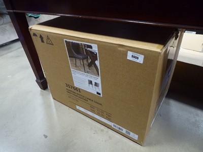 Lot 5555 - Box containing chair parts