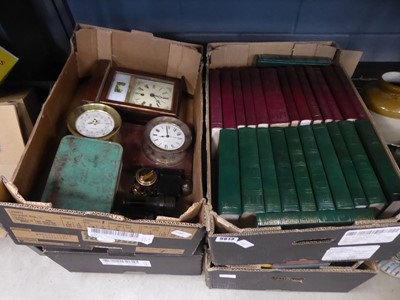 Lot 5613 - 4 boxes containing blow torches, pewter mugs,...