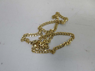 Lot 2381 - 9ct gold chain