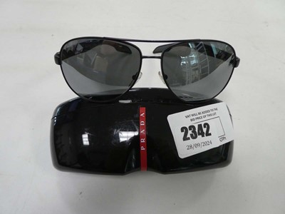 Lot 2342 - Pair of Prada sunglasses in case