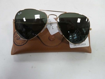 Lot 2347 - Pair of RayBan sunglasses in case