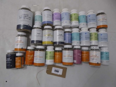 Lot 2392 - Selection of various Bettervits and My Vitamins