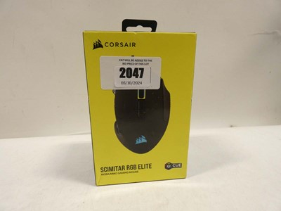 Lot 2047 - Corsair Scimitar RGB Elite gaming mouse