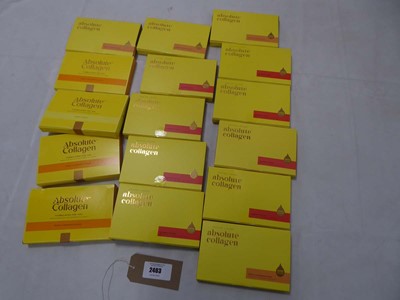 Lot 2403 - 16 x Maxine Laceby absolute collagen oral...