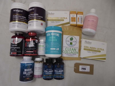 Lot 2405 - Selection of various collagen vitamins