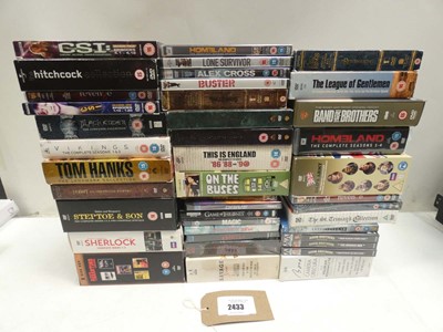 Lot 2433 - Quantity of DVD and Blu-Ray films / box sets