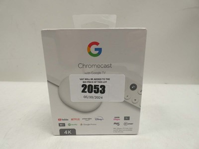 Lot 2053 - *Sealed* Chromecast 4K