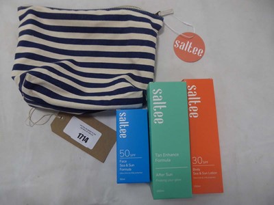 Lot Saltee sun & tanning cosmetics gift set