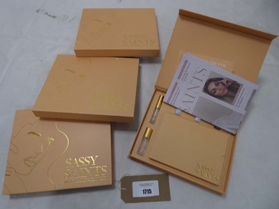 Lot 4x Sassy Saints brown lamination kits