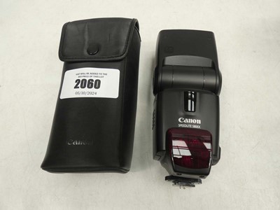 Lot 2060 - Canon SpeedLite 580EX flash