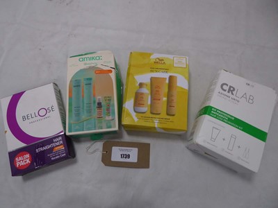 Lot Selection of hair care sets to include Wella,...