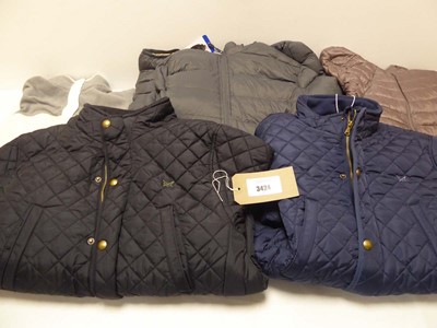 Lot 3424 - 5 mixed men's and women's coats/fleeces by...