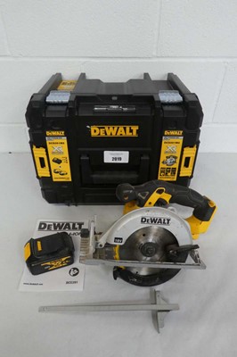 Lot Cased DeWalt DCS391M2-GB 165mm 18V XR cordless...