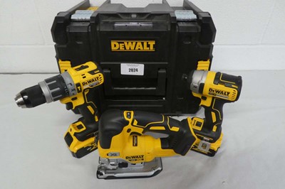 Lot Cased DeWalt DCK563P3T 6 piece 18V brushless...