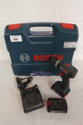 Lot Cased Bosch professional GSB 18V cordless...