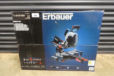 Lot Erbauer 1400W 216mm sliding mitre saw (EMLS216S)