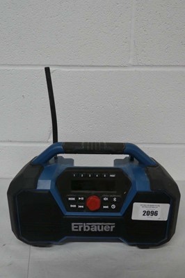 Lot Erbauer 18V EXT site radio (ERD18-LI)