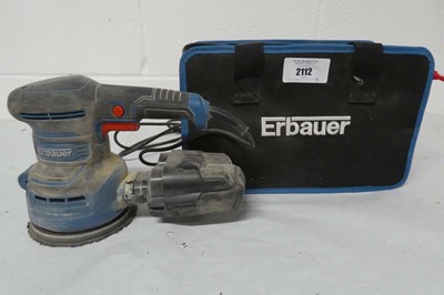 Lot Erbauer 400W 125mm. orbital sander (model ER0400)