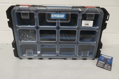 Lot Erbauer Connecx 14L organiser (modular storage...