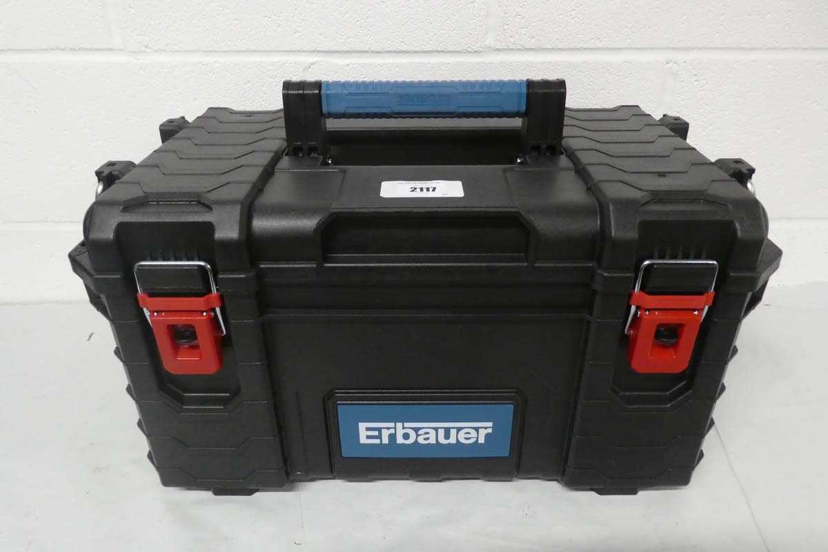 Lot Erbauer Connecx 36L toolbox (modular storage...