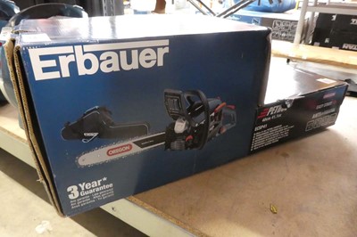 Lot Erbauer 41.1cc 40cm petrol chainsaw (ECSP41)