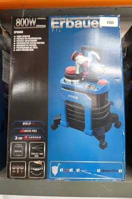 Lot Erbauer 800W professional HVLP paint sprayer...