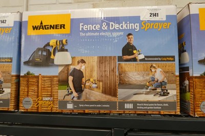 Lot 2133 - Wagner Simply Spray fencing decking sprayer