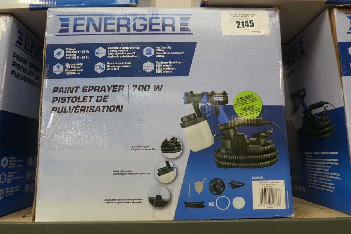 Lot Energer 240V paint sprayer