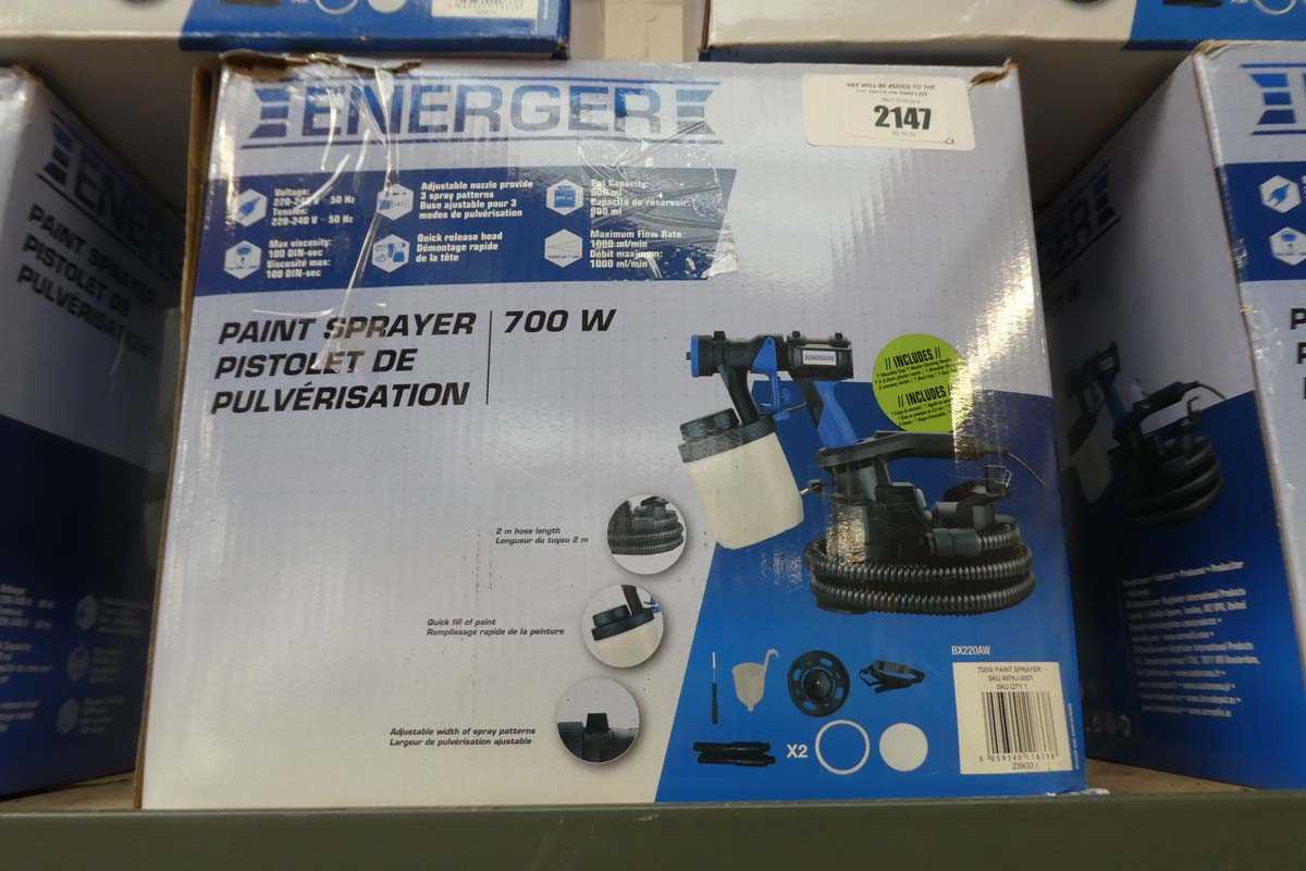 Lot Energer 240V paint sprayer