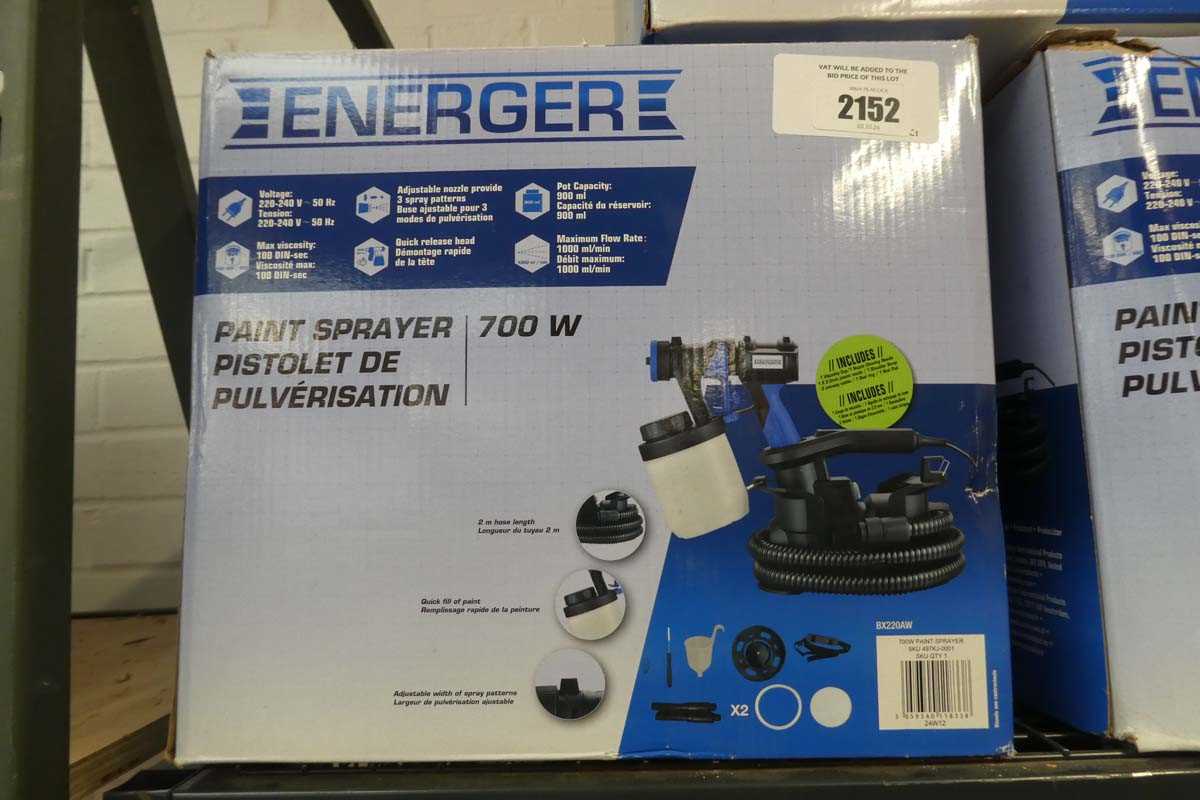 Lot Energer 240V paint sprayer