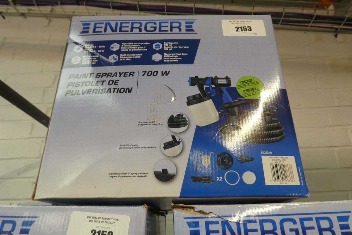 Lot Energer 240V paint sprayer