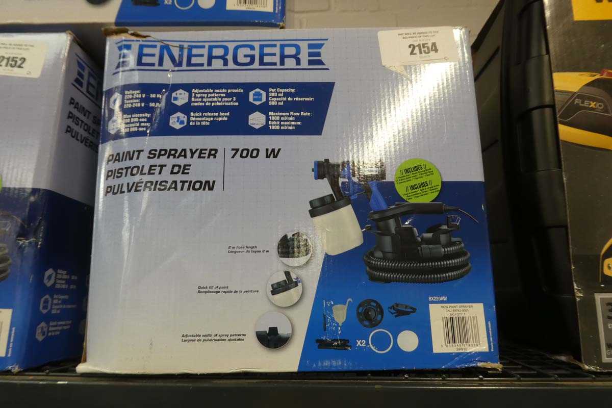 Lot Energer 240V paint sprayer