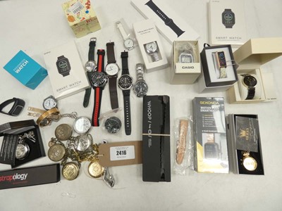 Lot 2416 - Quantity of loose and boxed wristwatches /...