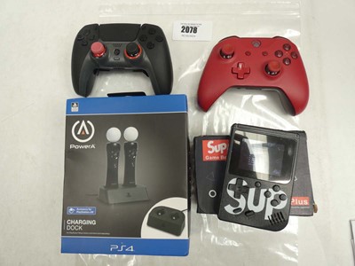 Lot 2078 - PS5 Scuf Reflex red / black wireless...