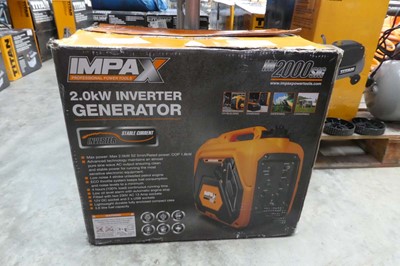 Lot Impax IM2000SIG petrol inverter generator