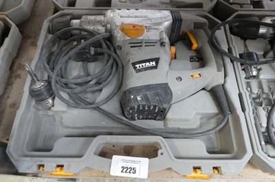 Lot Cased Titan Magnesium SDS + rotary hammer...