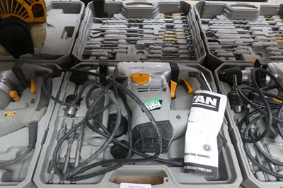 Lot Cased Titan Magnesium SDS + rotary hammer...