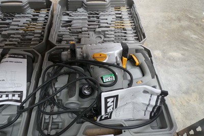 Lot Cased Titan Magnesium SDS + rotary hammer...